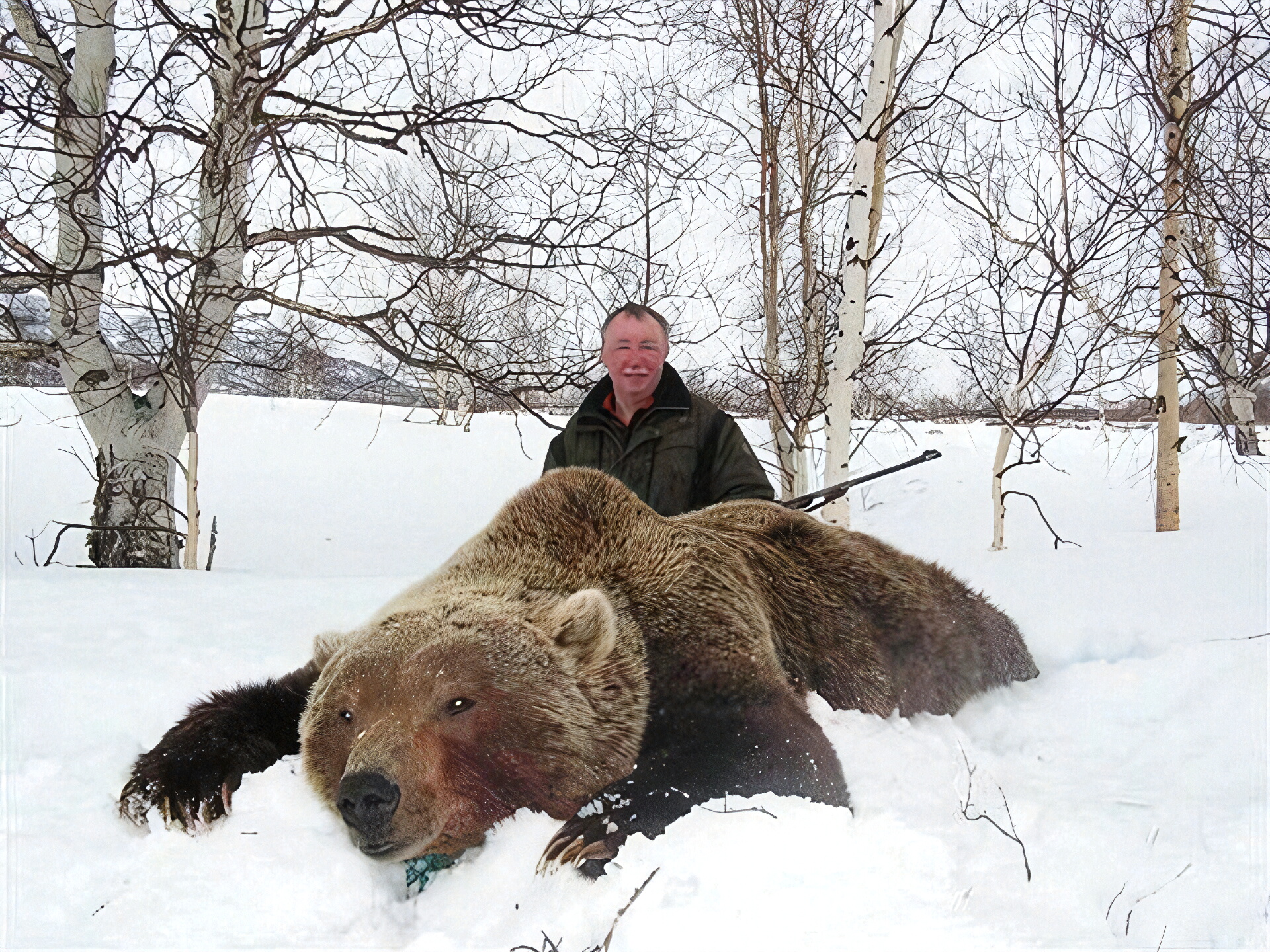 Séjour de chasse à l’ours brun au Kamtchatka