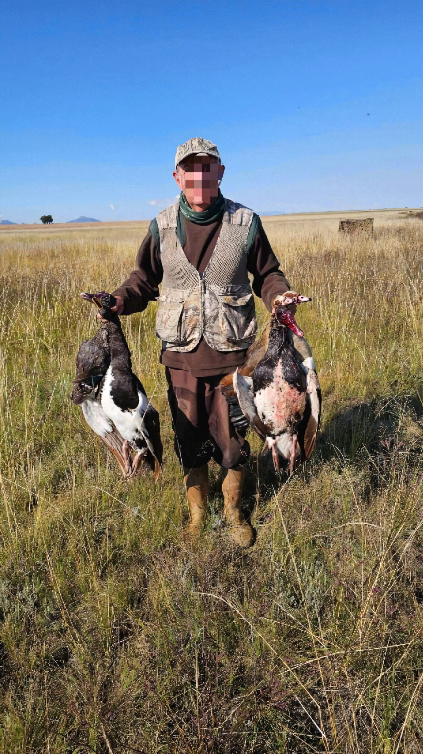 Chasse au petit gibier en Afrique du Sud