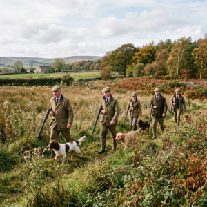 Chasse devant soi en Angleterre