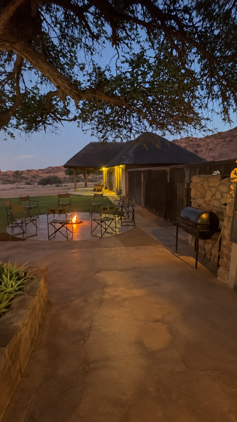 Lodge de nuit Namibie