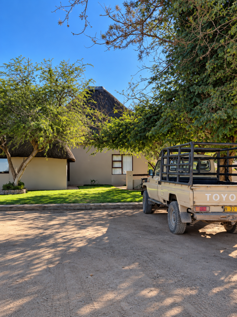 lodge chasse en Namibie